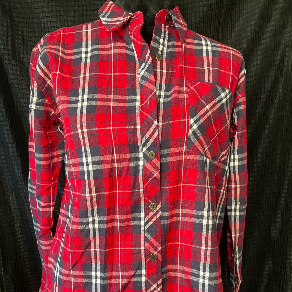 Red/White/Navy Flannel